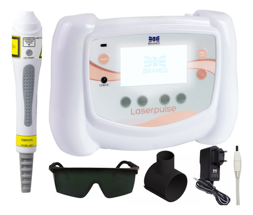 Laserterapia Laserpulse Ibramed + Probe P7 Âmbar