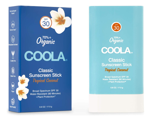 Coola Protector Solar Facial Orgnico Spf 30, Locin Bloqueado