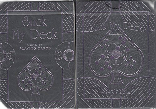 Juego De Cartas - Black Art Magic Suck My Deck Playing Cards