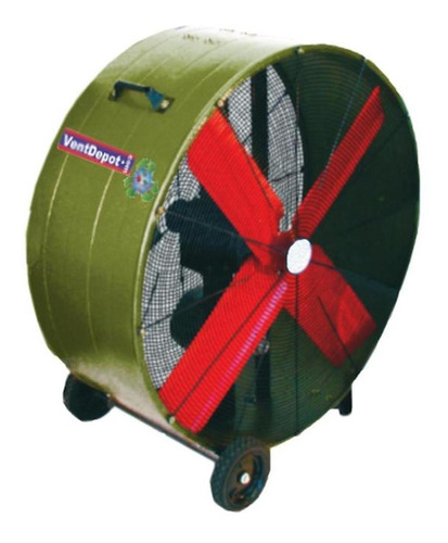 Ventilador De Barril Gigante, Mxapo-001, 24 Ø, 6800/4760m3/h