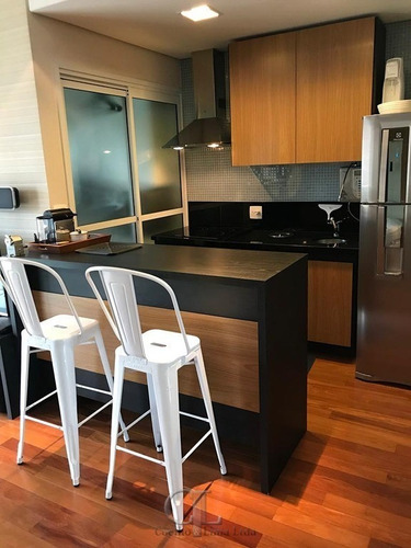 Imagem 7 de 15 de Cerq. Cesar - Apartamento Em Prédio Novo E Moderno - 3640-1