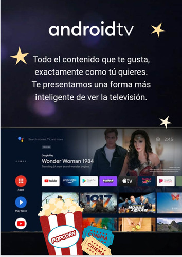 Imagen 2 de 5 de Android Tv Con 6 Meses De Tv Gratis Por Sólo 100dolares