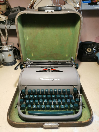 Maquina De Escribir Antigua Remington  All New  Año 1951