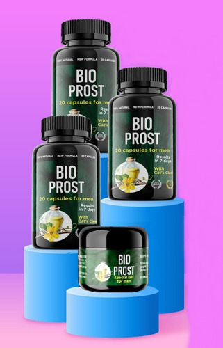 Bio Prost Americano 03 Frascos + Gel Bioprost Original