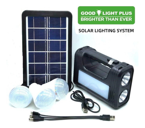 Bombilla Led Recargable 3 Unidades Con Salida Usb