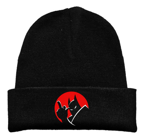 Gorro Lana Batman Vintage Señal Tv Estampado Urbanoz