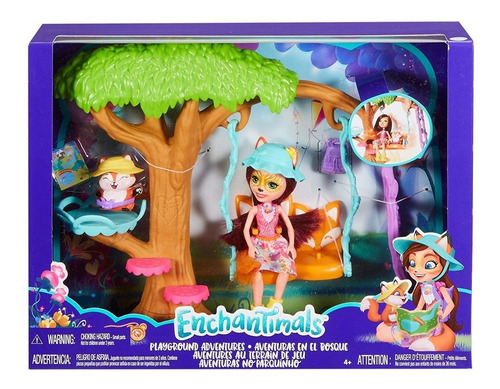 Imagen 2 de 3 de Enchantimals - Surtido De Cuarto Divertidos Frh44-frh45