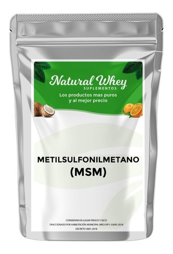 Metil Sulfonil Metano Msm Azufre 3 Kilos