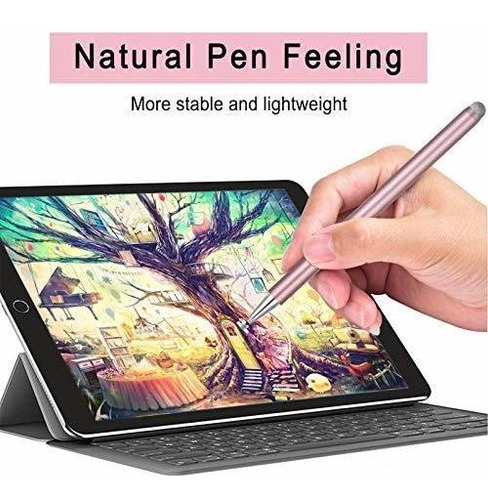 Lapice Para iPad Pantalla Tactile Sensibilidad Punta Fibra