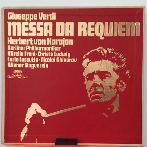 Verdi Requiem. Karajan - Berlin. Vinilos, 2 Lps Nuevos