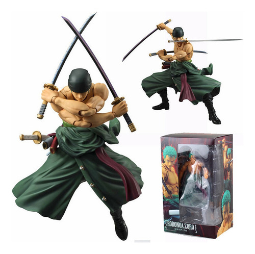 Figura De Acción De Anime Zoro De Una Pieza, Modelo De Muñec