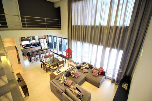Imagem 10 de 30 de Casa Com 3 Dormitórios À Venda, 327 M² Por R$ 2.350.000,00 - Condomínio Athenas - Paulínia/sp - Ca1032
