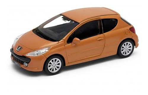 Auto Coleccion Peugeot 207 2010 Welly Original 1:34 St