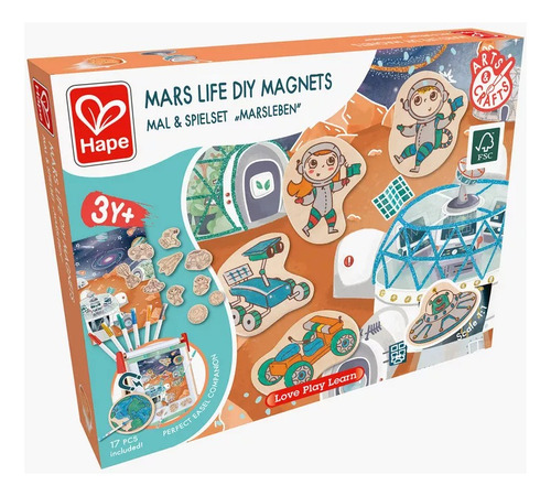 Juego Creativo Imánes Amigos Espacio Para Pintar Set