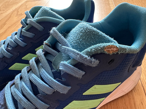 Zapatillas Adidas Duramo Nro 36.5 Azul Light Motion (Usado)