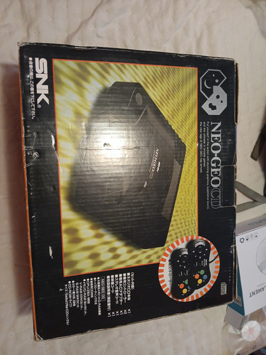 Neo Geo Cd ,con Caja ,manuales Y Juegos (Usado)