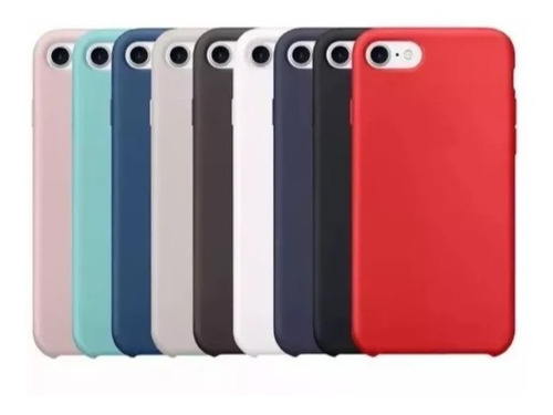 Funda Silicona Compatible iPhone 8 7 6 Plus Xr Xs Max