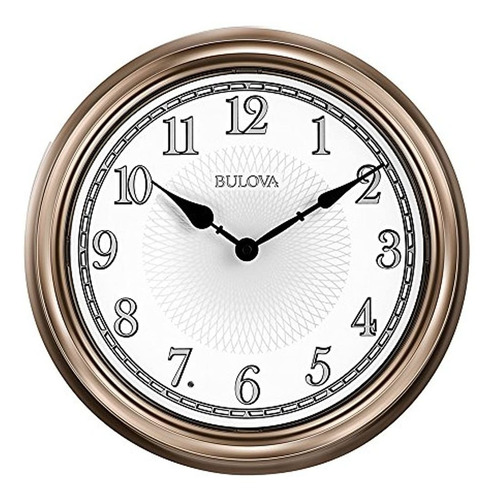 Bulova Luz Tiempo Reloj De Pared