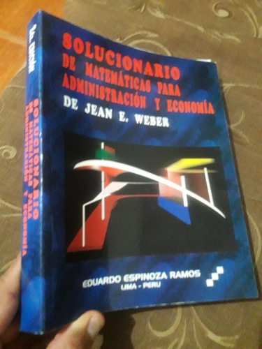 Libro Solucionario De Matemáticas Para Administración Weber