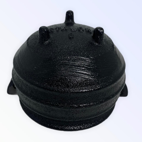 Imagem 3 de 4 de Caldeirão Bruxa Wicca Panela De Ferro Fundido S Tampa 300 Ml