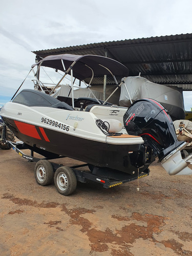 Lancha Focker 210 Fx 2021 Com 100hrs Estado De Zera
