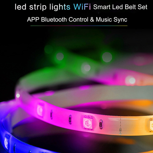 Tira De Luces Led Resistentes Al Agua Para Exteriores 20m