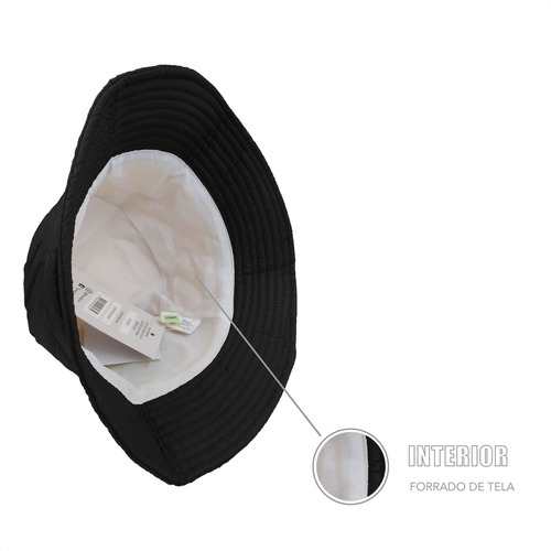 Sombrero Liviano Pilluso Impermeable Nailon Acolchado Moda