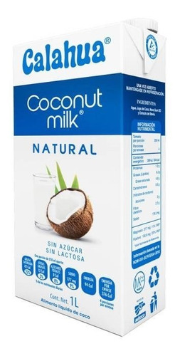 Leche De Coco Calahua 1 Litro