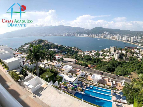 Cad Brisas Diamante Suite 42. Terraza Con Extraordinaria Vista De Acapulco