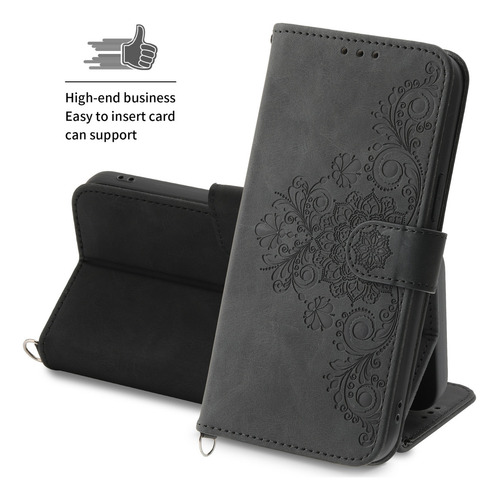 Funda Para Redmi Note 13 Proplus/14 5g/14pro 5g Tipo Cartera De Piel Sintética Con Estampado Abatible, Soporte A Prueba