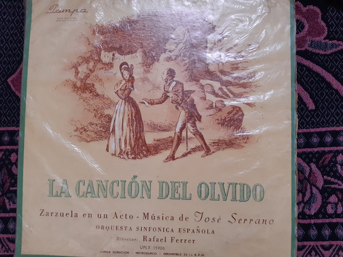 La Canción Del Olvido Lp De Vinilo Usado