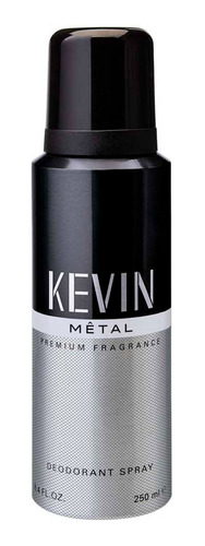 Perfume Nacional Sin Género Kevin Metal Deo 250 Ml Kevin