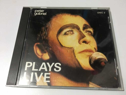 Peter Gabriel Plays Live Disc 2 Cd Importado Usa