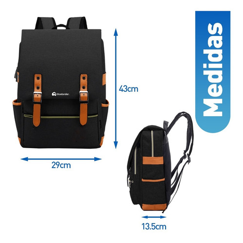 10 Mochilas Antirrobo Para Laptop Impermeable Puerto Usb