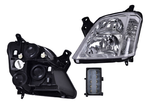 Faro C/garantía Izq O Der Depo Chevrolet Meriva 2007 - 2008