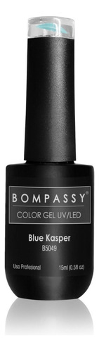 Bompassy Gel Color Uv/led Cabina 15ml Color Blue Kasper