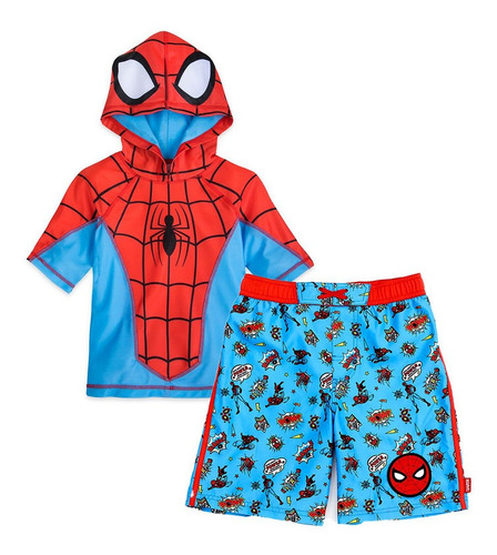 Ropa De Baño Spider Man