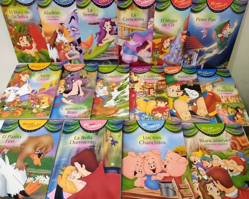 Imagen 1 de 8 de Lote 16 Libros Infantiles - Pequeños Cuentos Clasicos Betina