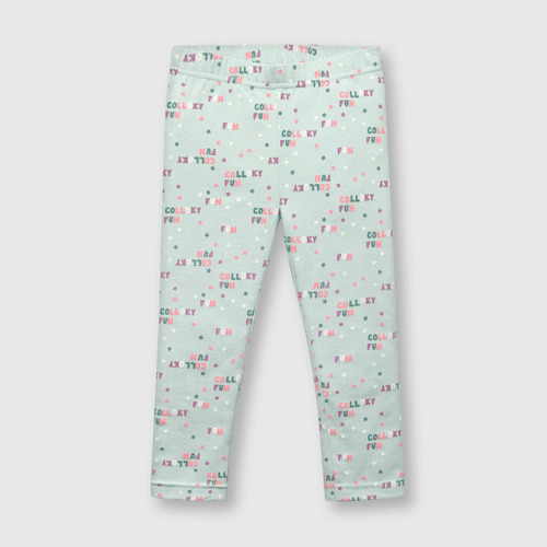 Pata De Bebé Niña Estampada Menta (3 A 36 Meses)