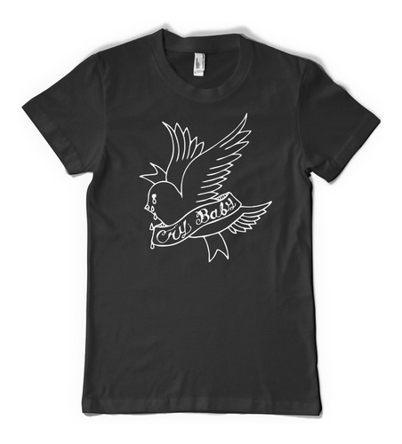 Imagen 3 de 3 de Combo Lil Peep Rap 3 Remeras Bk - Color Animal