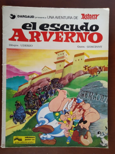 Asterix Y El Escudo Arverno De 1977 Cómic Excelente Estado 