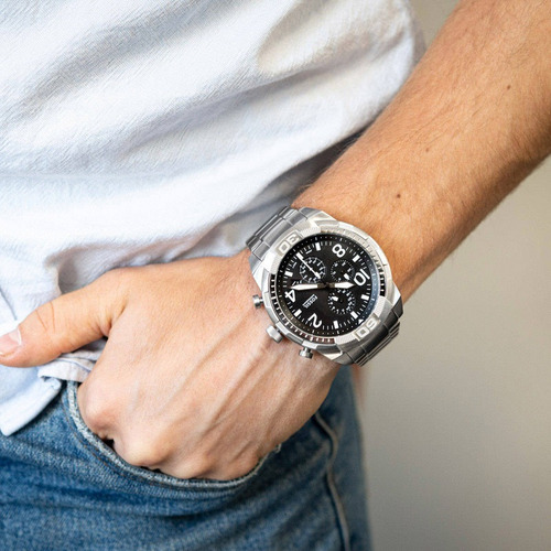 New Fossil Bronson Original Reloj Caballero Cronometraje