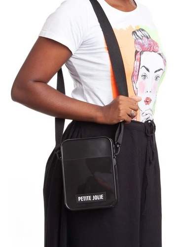 Imagem 3 de 4 de Bolsa Pequena Feminina Tiracolo Petite Jolie Tour Pj4800