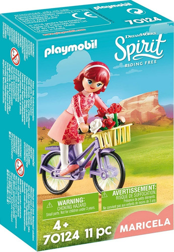 Playmobil 70124 Spirit Maricela En Bicicleta En Stock!!!