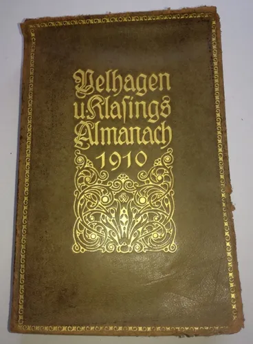 Velhagen & Klasing (eds.): Almanaque 1910