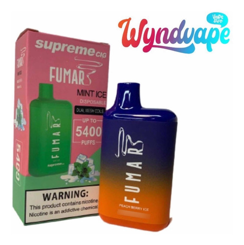 Imagen 3 de 10 de Cigarrillo Electrónico Pod Desechable Supreme