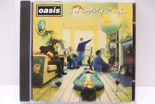 Cd Oasis Definitely Maybe Reissue 2000 Made In Uk