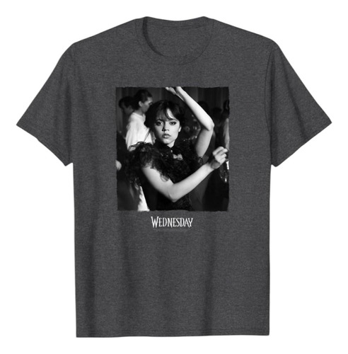Wednesday Playera Original Para Dama Merlina