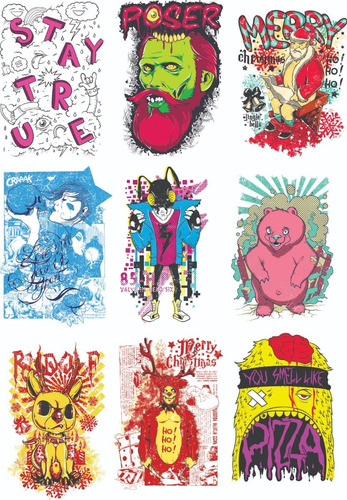 Pack De Vectores Para Sublimación O Serigrafía