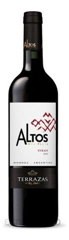 Vino Altos De Plata Terrazas Syrah 750 Cc
